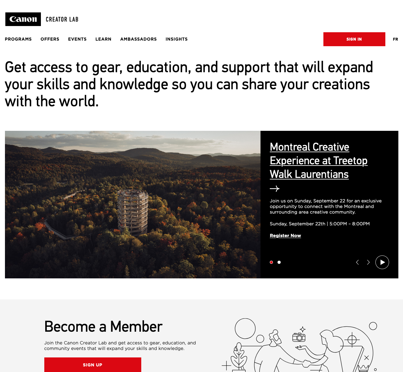 Canon Creator Lab