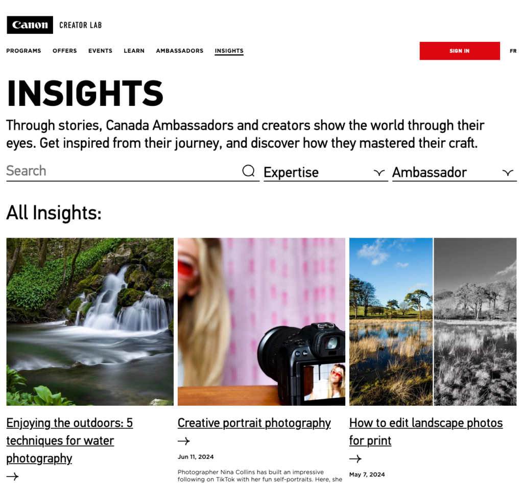 Canon Creator Lab screenshot 3